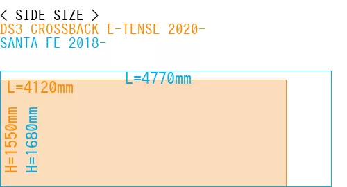 #DS3 CROSSBACK E-TENSE 2020- + SANTA FE 2018-